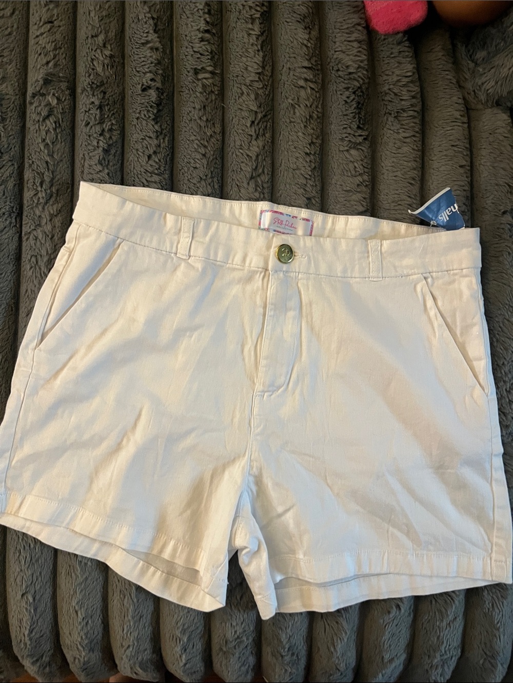 Classic White Women’s Bermuda Shorts by